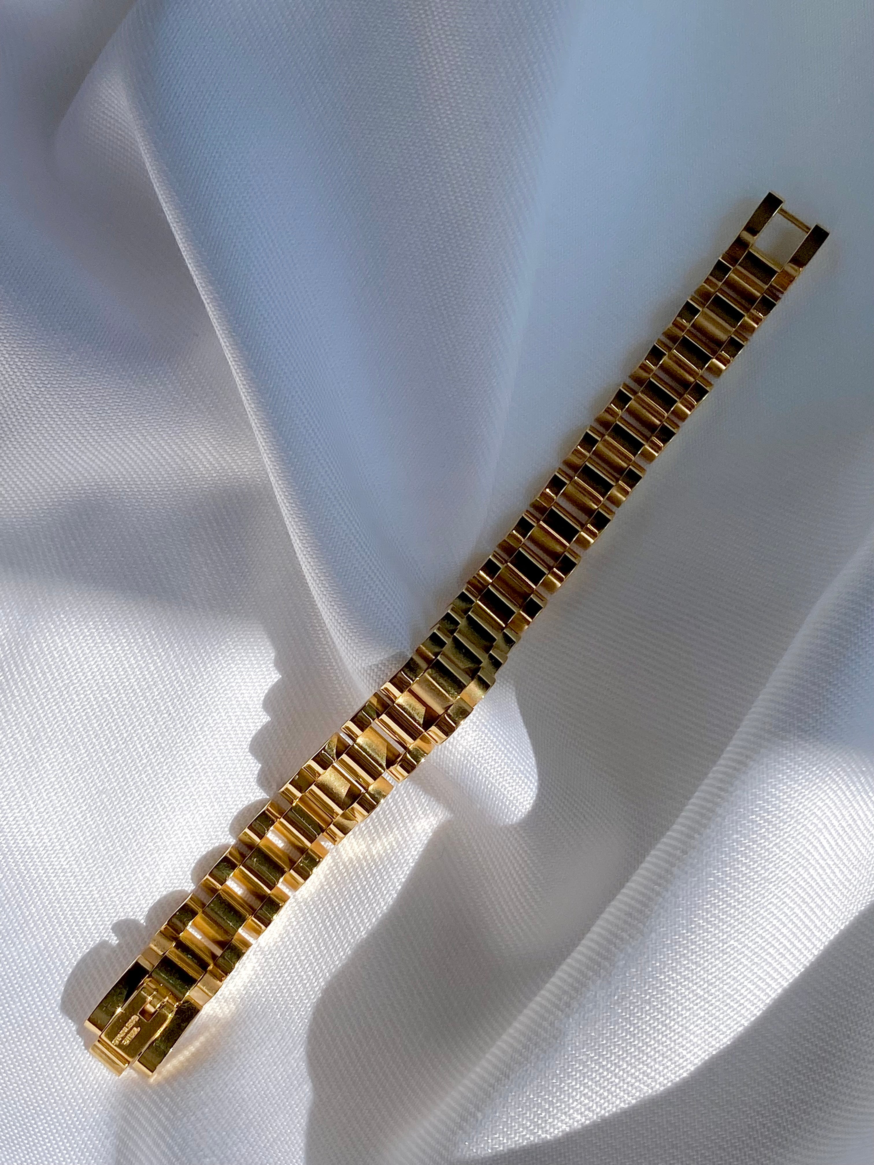 16.5 cm Golden Noelle Watch Chain Bracelet