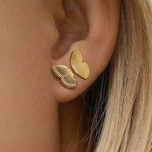 Initial Stud Earrings from Glazd Jewels