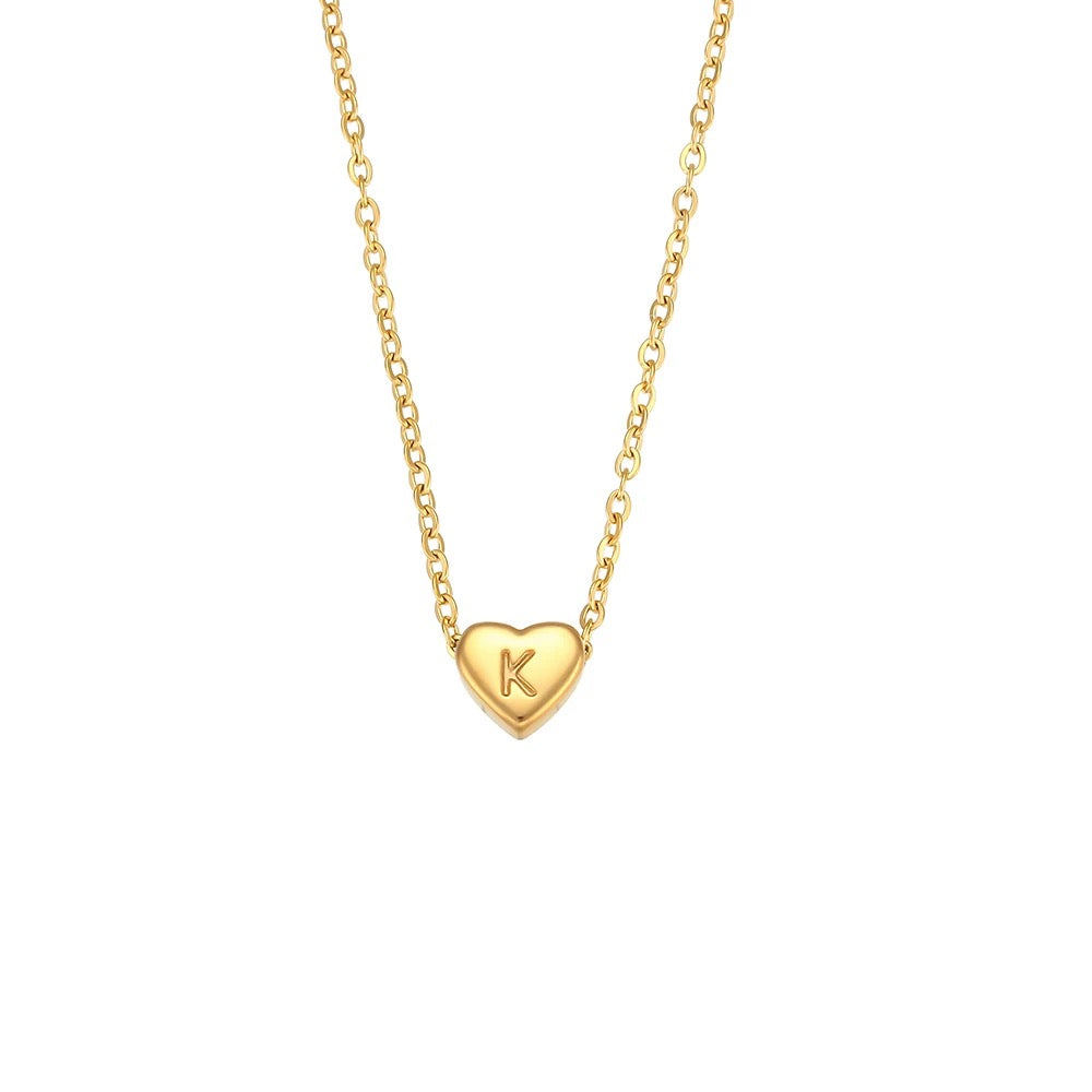 Sweetheart Initial Necklace