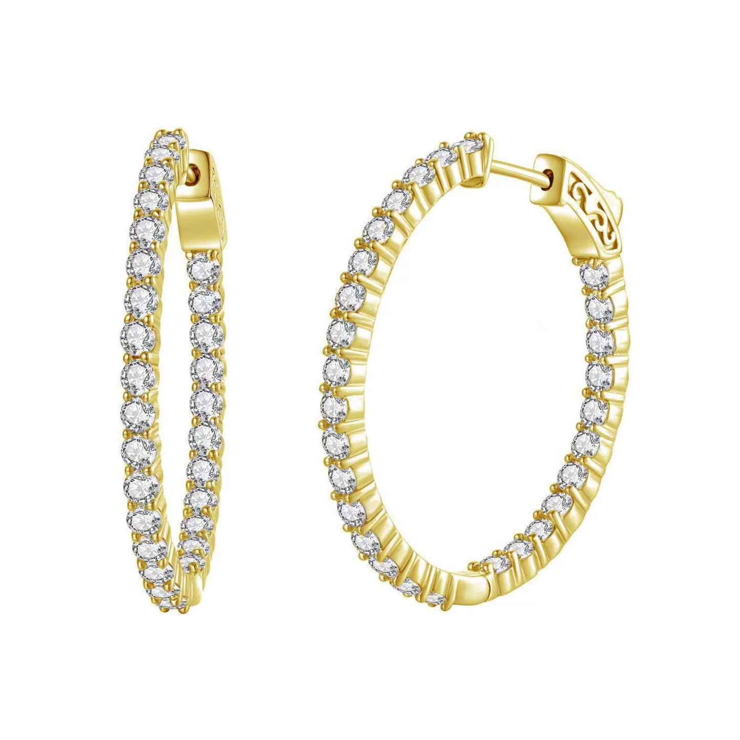 Classic Hoops (Gold or Silver)