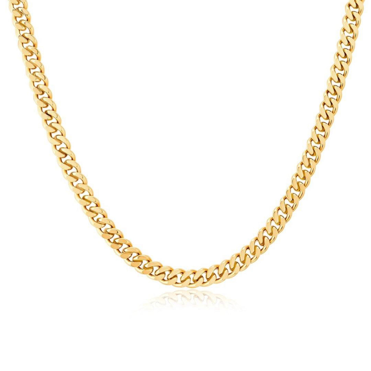 Golden Shay Cuban Stainless Steel Chain