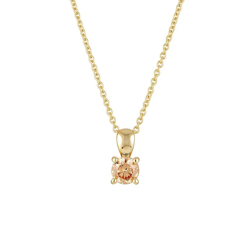 Dainty Birthstone Necklace