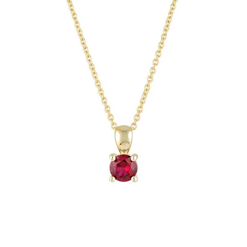Dainty Birthstone Necklace