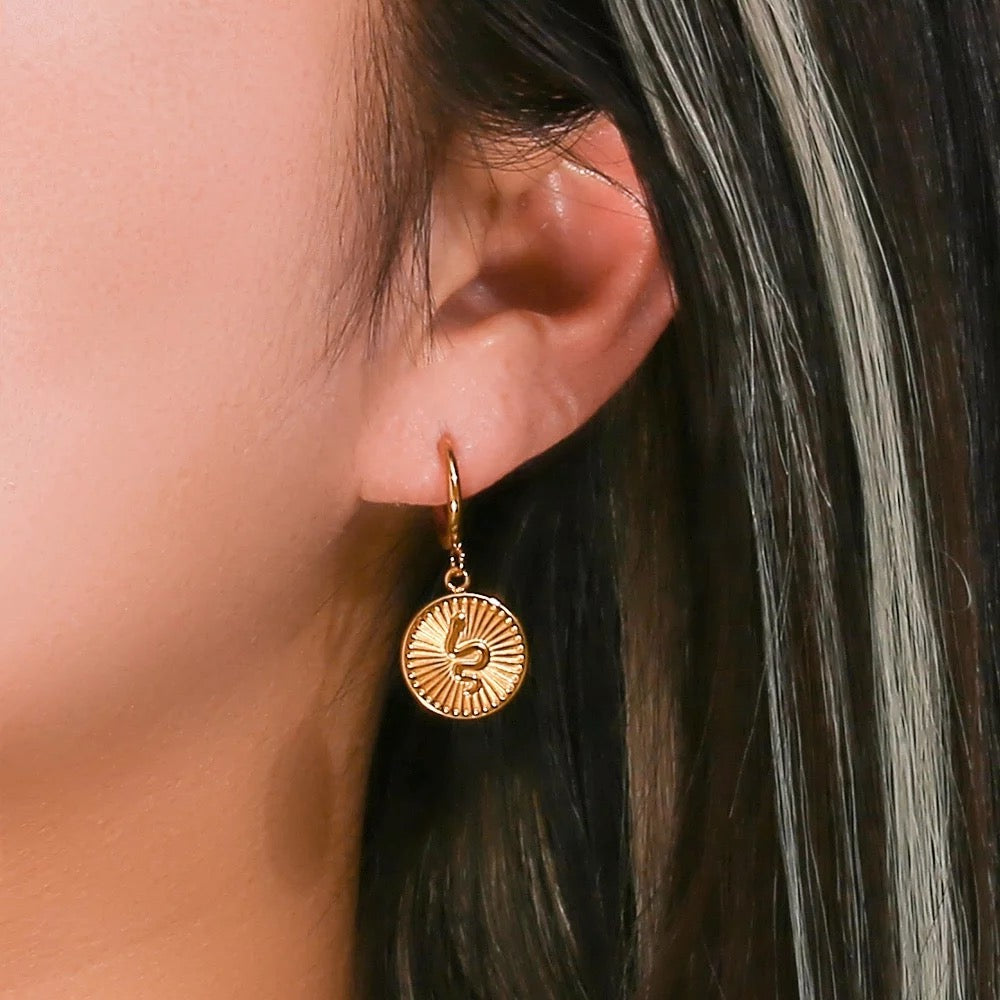Cleo Serpent Earrings