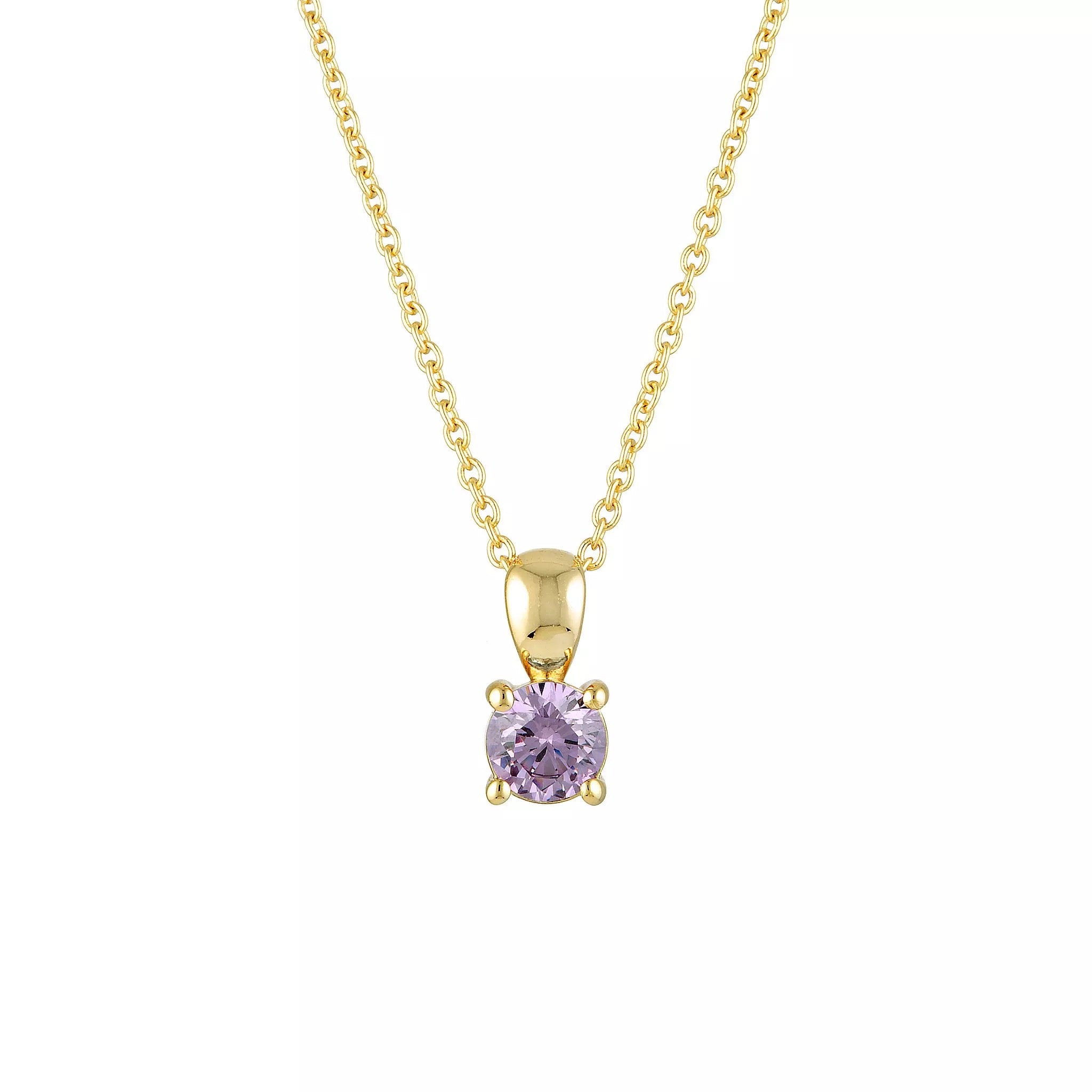 Dainty Birthstone Necklace